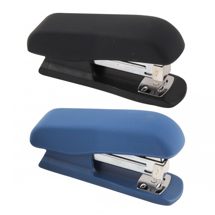 Степлер 24/6 до 20л deVENTE "Soft Touch" с прорезиненным покрытием