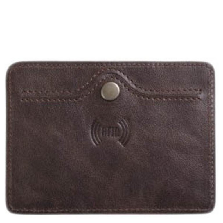 Картхолдер D.Morelli "Титан"  с RFID-защитой, нат.кожа, цв. коричневый