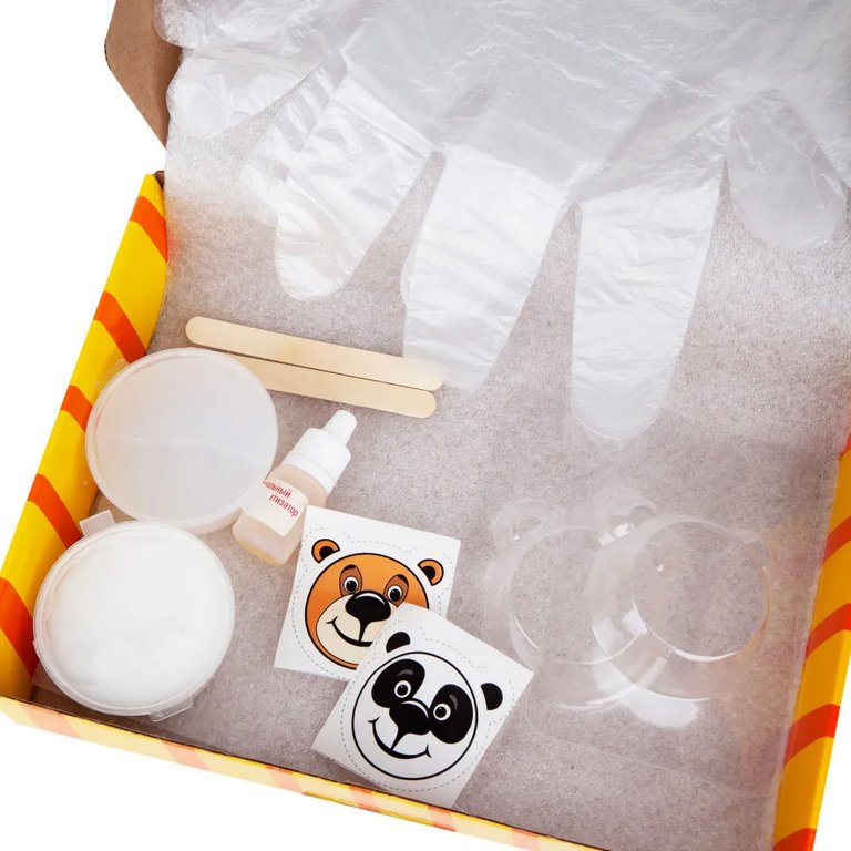 Набор для изготовления мыла "Панда и медведь" Инновации для детей