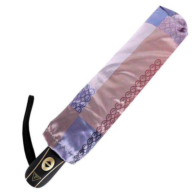 Зонт женский суперавтомат Fabretti, 3 сложения, сатин