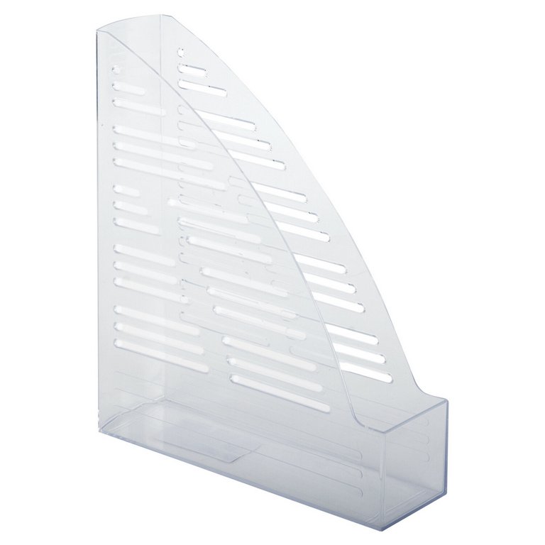 Лоток вертикальный 70 мм BRAUBERG ""Standard" прозрачный