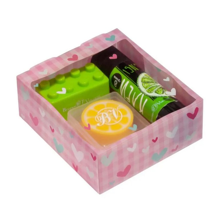 Набор канц. пренадлежностей "JUICY" 3 предмента микс