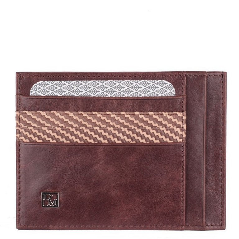 Картхолдер D.Morelli "Бранд" нат.кожа, коричневый