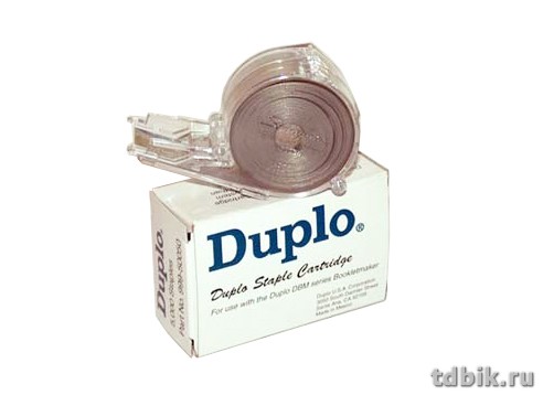 Скобы для буклетмейкера Duplo DBM-120 (5000шт/уп)