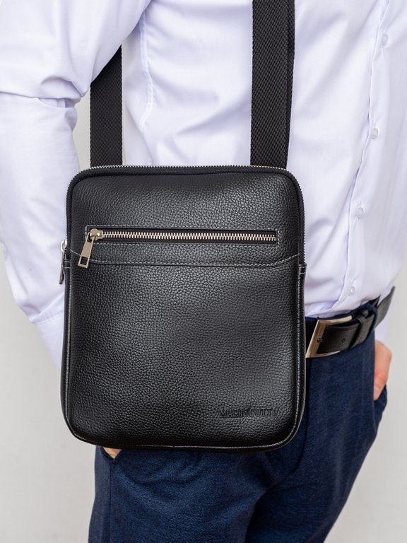 Планшет Franchesco Mariscotti 21*26*3см натур. кожа, черный