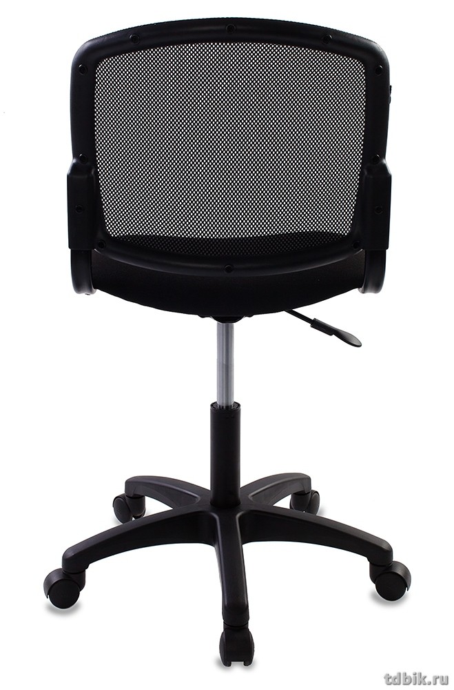 Кресло оператора Бюрократ CH-296NX/15-21 BLACK (спинка сетка, сиденье ткань, цв. черный)