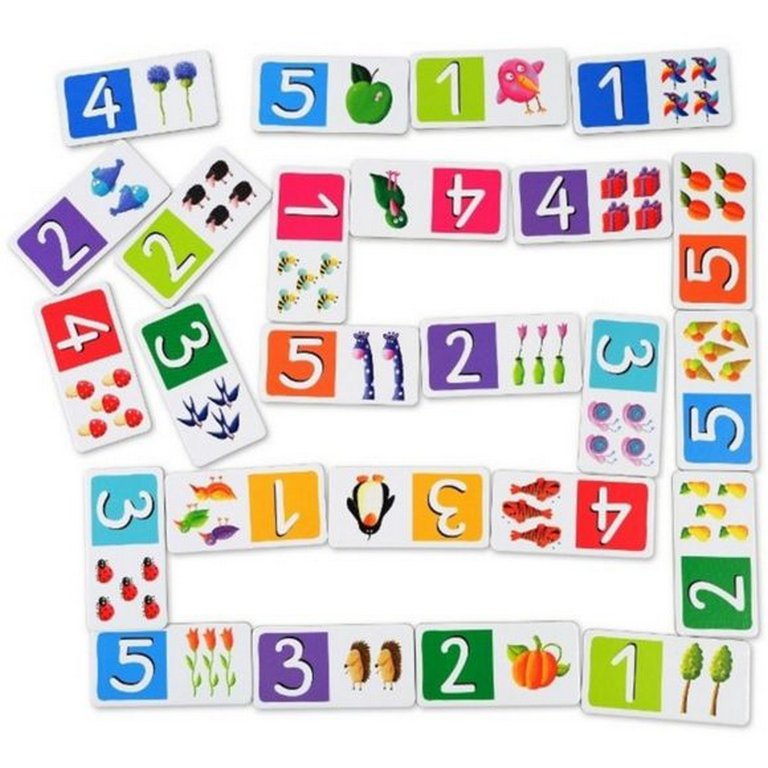 Игра настольная  Домино "Вот такой счет" (пластик) 3+ Airis-Press