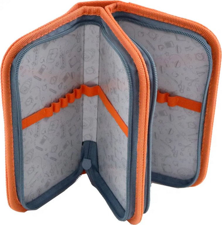 Пенал 2 отд. для мальчика Profit "Готов к игре?" 190*105 (ламинир.картон)