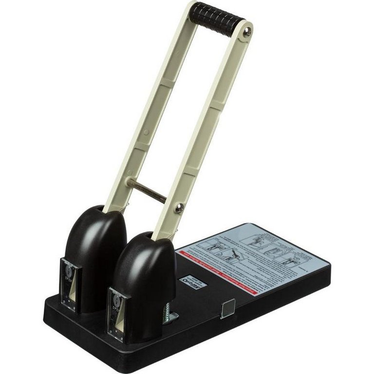 Дырокол мощный до 150л метал. Kw-Trio с линейкой