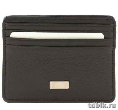 Футляр для кредитных карт "Tony Perotti" нат. кожа, 100x80мм, черный