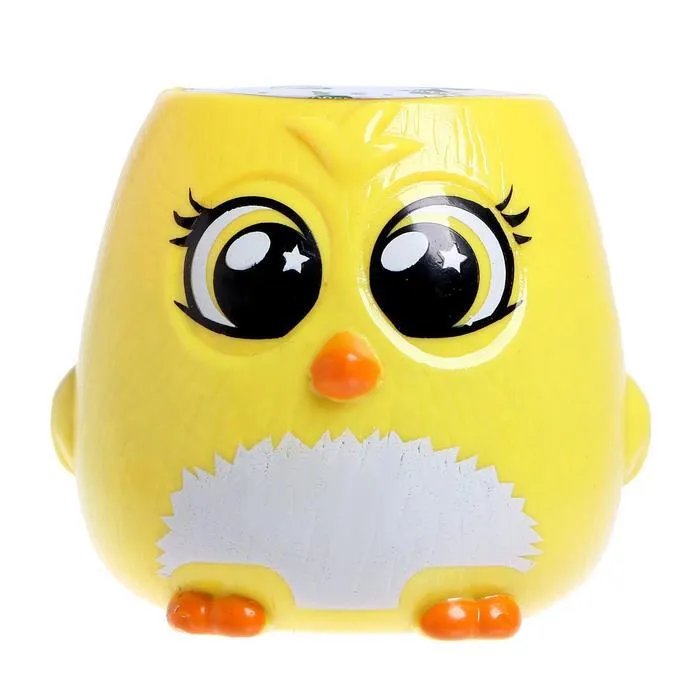 Набор для выращивания "Пташки, выращиваем травку" желтый, Эврики