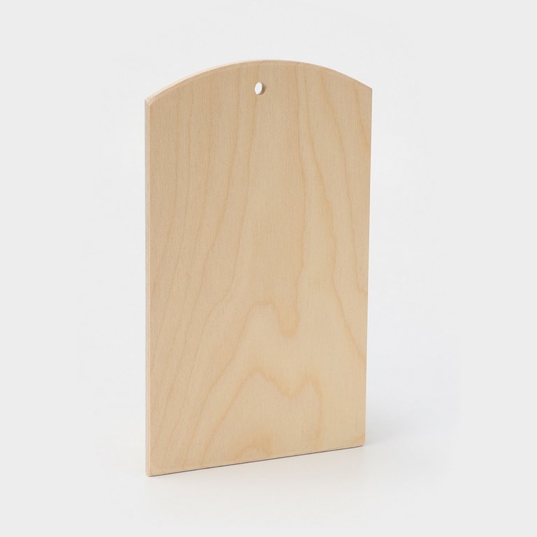 Доска под роспись 25*15*0,6 см Доляна дерево