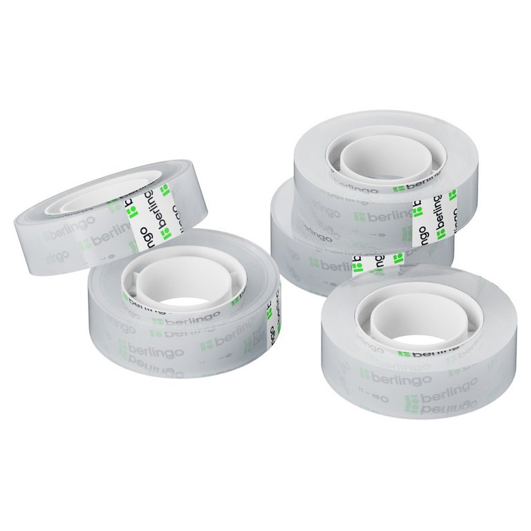Скотч прозрачный 15 мм *33 м, 38 мкм Berlingo