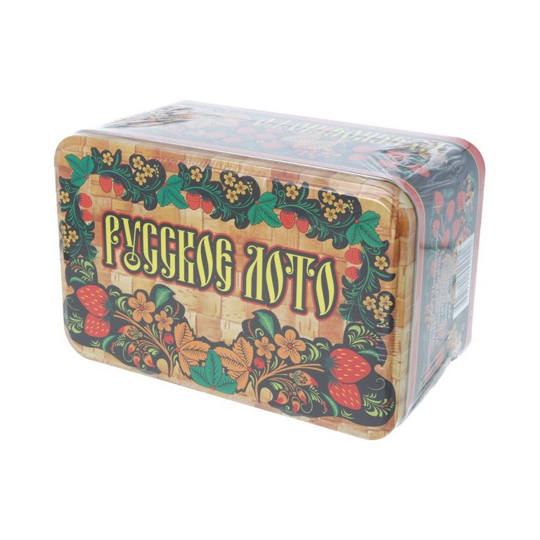 Игра настольная Лото "Русское лото" в жестяной коробке Нескучные игры