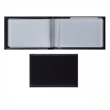 Визитница deVENTE "Bravo" 10*7см на 20 визиток, иск. кожа, цвет синий