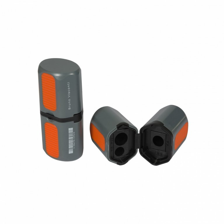 Точилка с 2 контейнерами три отверстия Bruno Visconti "EASYSHARP"