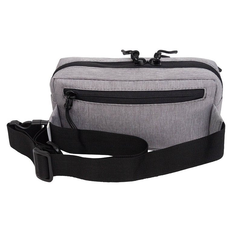 Сумка поясная Grizzly 20*11*5,5 см серая