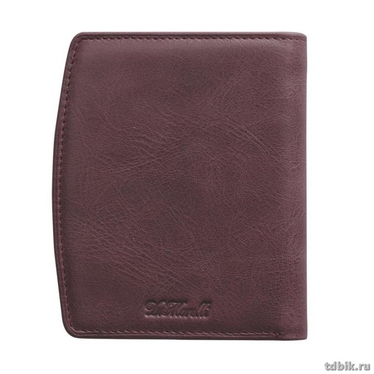 Портмоне D.Morelli женское "Сюита" среднее нат. кожа,  бордо