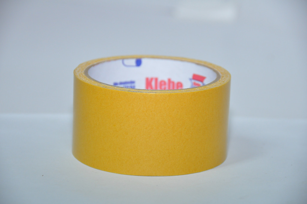 Скотч двухсторонний (полипроп. основа) 50 мм*10 м