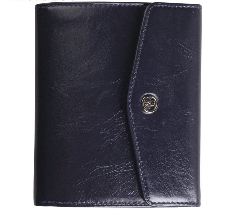 Портмоне D.Morelli "Бонни" нат.кожа, синий