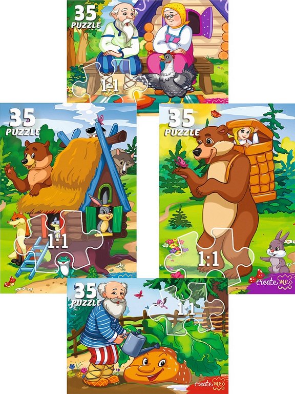 Пазлы   35 дет. "Любимые картинки" Рыжий кот