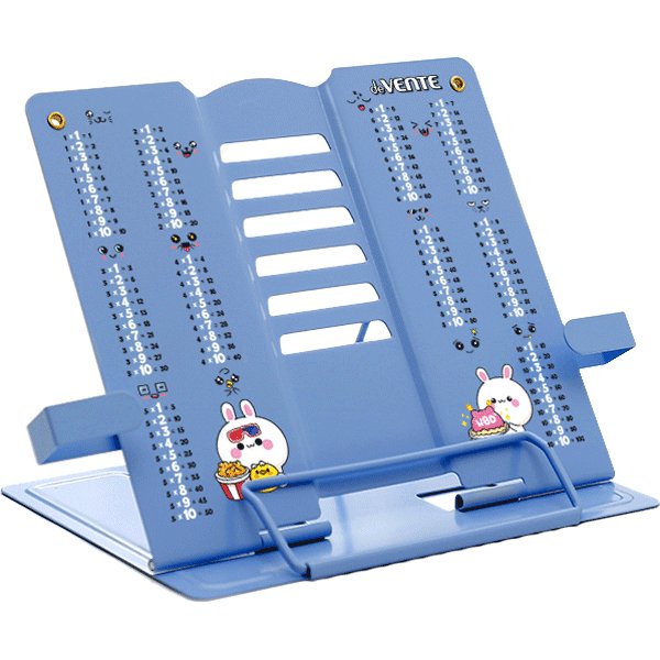 Подставка для книг 200*190 мм deVente "School. Таблица умножения" металлическая