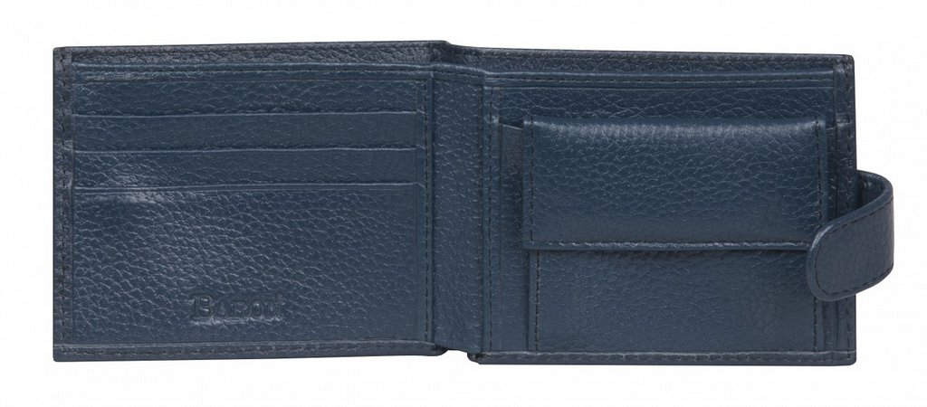 Портмоне Alliance "Baron" нат. кожа, океан