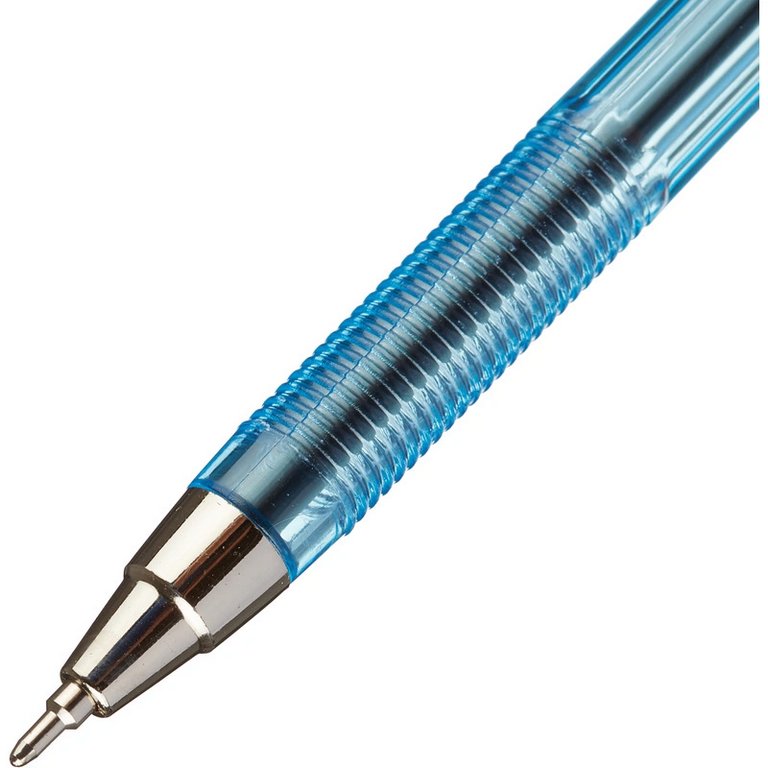 Ручка шариковая Attache "AA-927" 0,5 мм синяя, (стержень 142мм, толщина линии 0.38 мм)