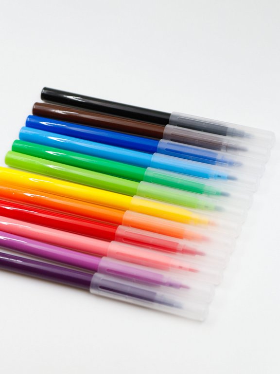 Набор фломастеров 12 цв. Фабрика Цвета "Корги"