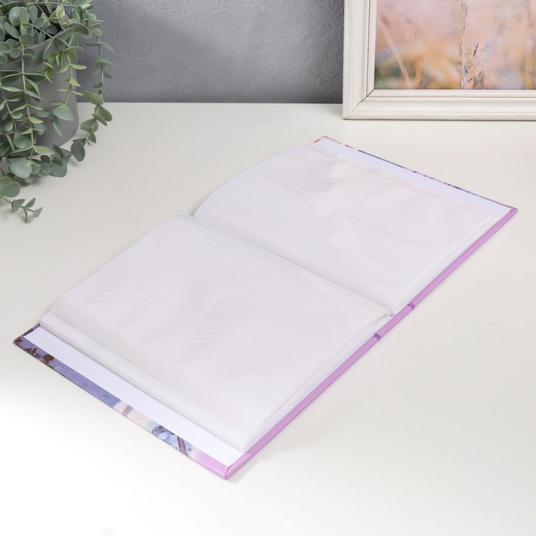 Фотоальбом магнитные листы 20шт, 23*28см "Париж" твердая обложка, спираль