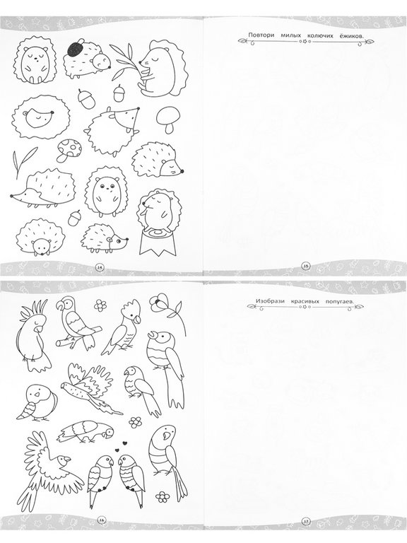 Раскраска А4 "Домашние питомцы" 12л ПРОФ-пресс