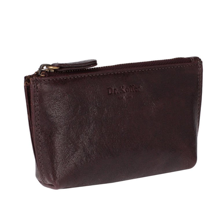 Футляр для ключей Dr.Koffer 7,5*14см, коричневый