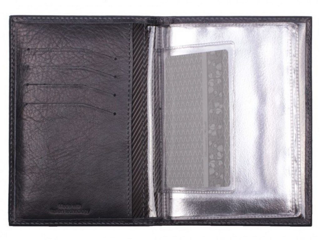 Бумажник водителя D.Morelli "Бонд" нат. кожа, синий