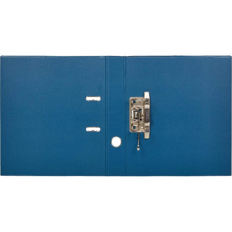 Папка-регистратор А4 50мм Bantex пл. карман на торце, в пленке ПВХ синяя