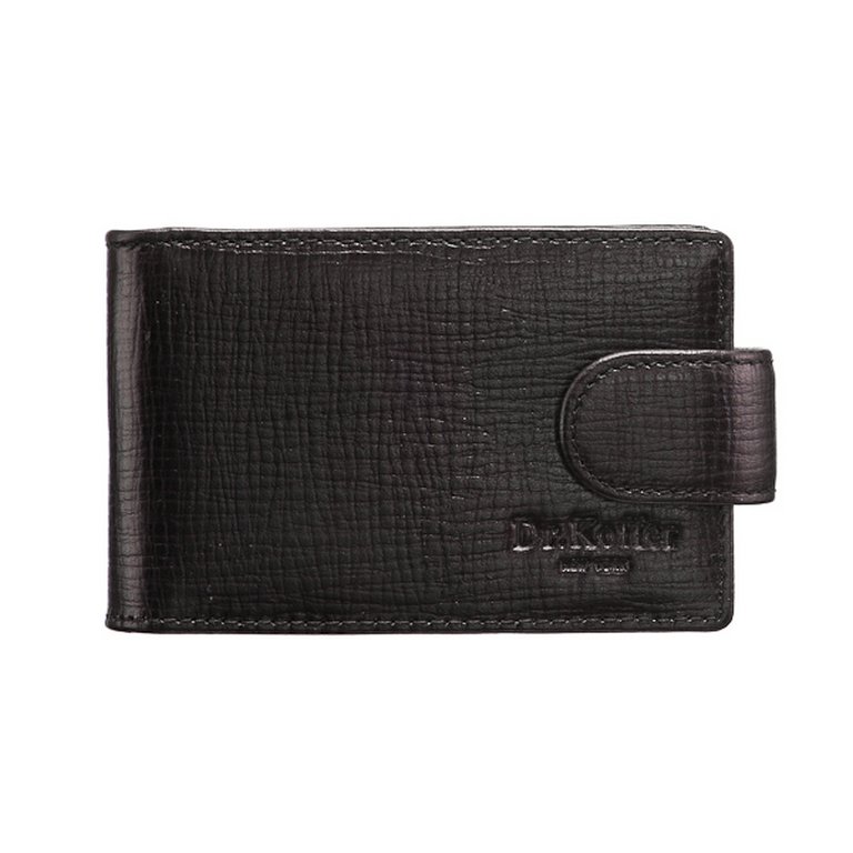 Визитница Dr.Koffer 11*7см на 48 визиток, черный