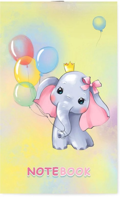 Блокнот А6  30л., 102*162 мм, на скрепке Lamark "Малыши"