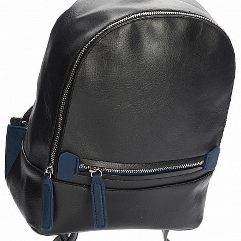Рюкзак женский Jane's Story 22х26х10см, экокожа, черный