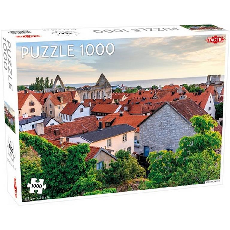 Пазлы 1000 дет. "Висбю, Готланд" Tactic Puzzles