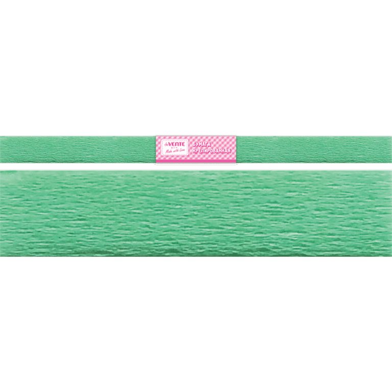 Бумага креповая 50*250 светло-зеленая, deVENTE