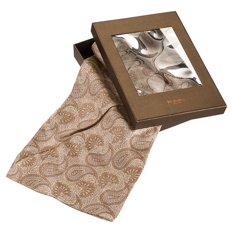 Шарф женский Dr.Koffer 180*110см, 100% Шелк