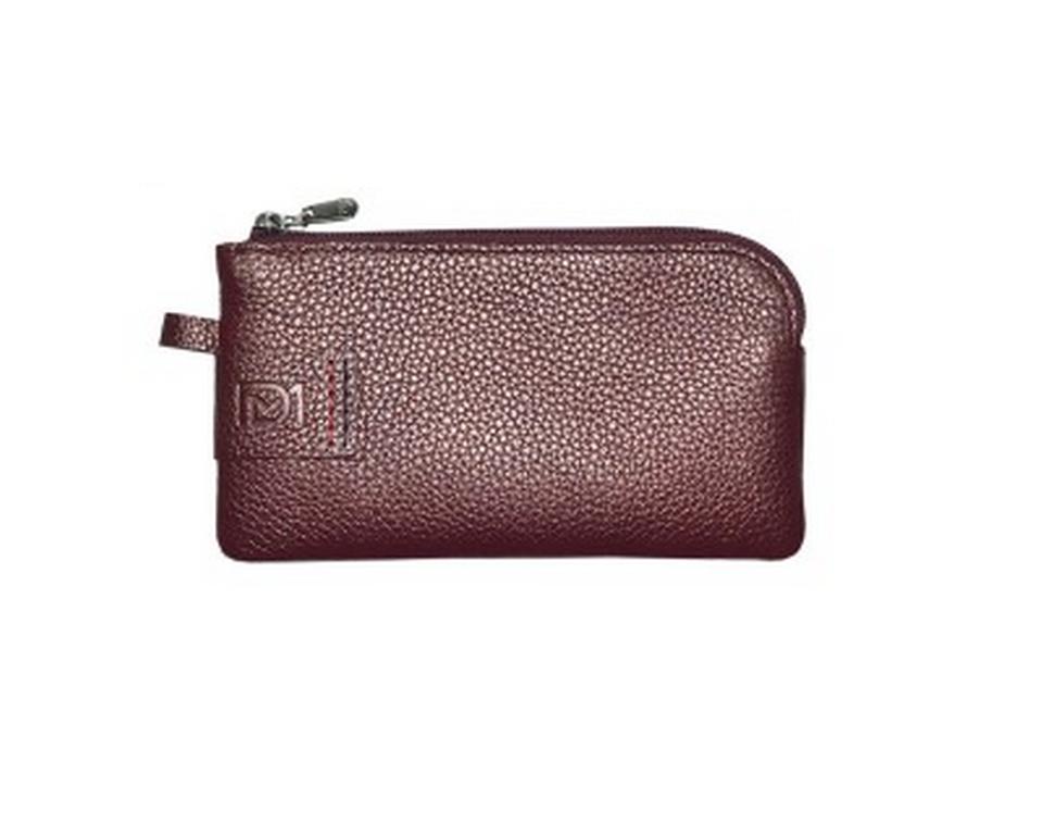 Футляр для ключей  D.Morelli "Павия-2" из нат.кожи, бордо