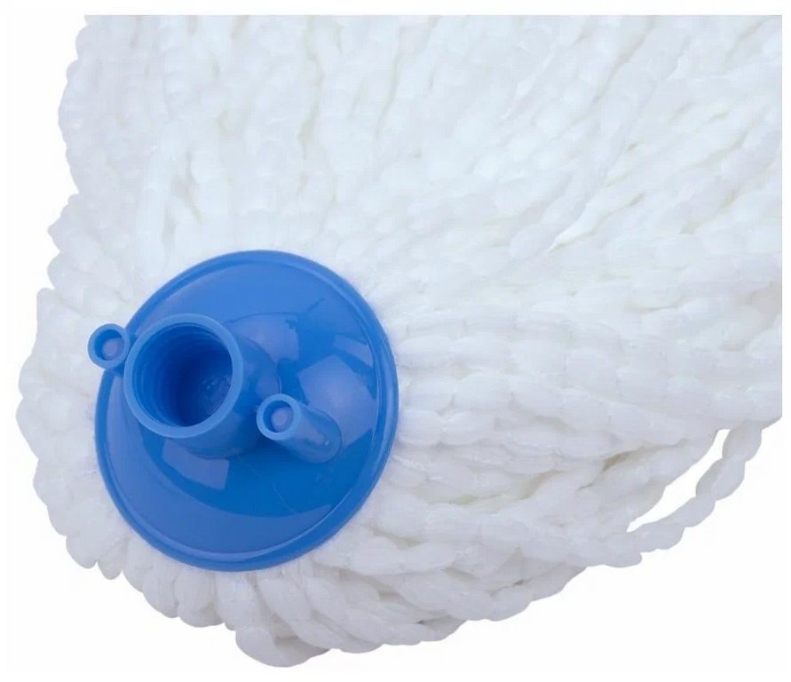 Моп для швабры ЛАЙМА (микрофибра, веревочная) 24*20 cм