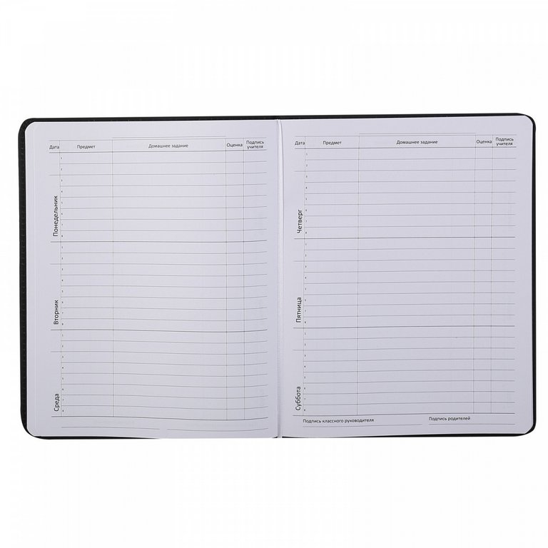 Дневник школьный мягкая обложка, кожзам, шелкография "YES"