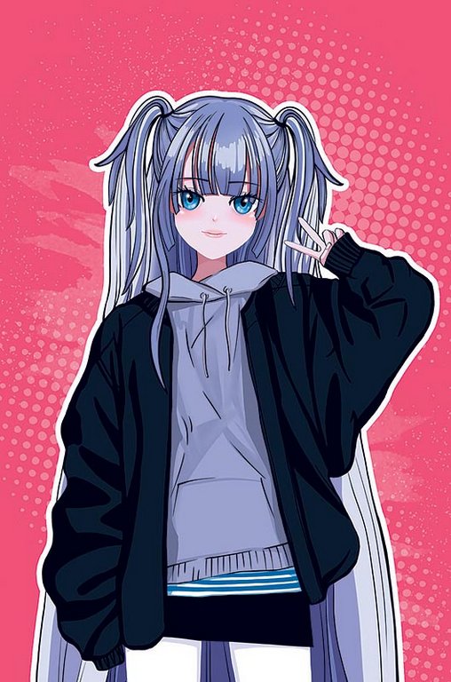 Открытка средняя  "Девушка" текст