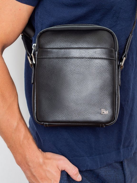 Планшет Franchesco Mariscotti 17*21*4,5см нат. кожа, черный