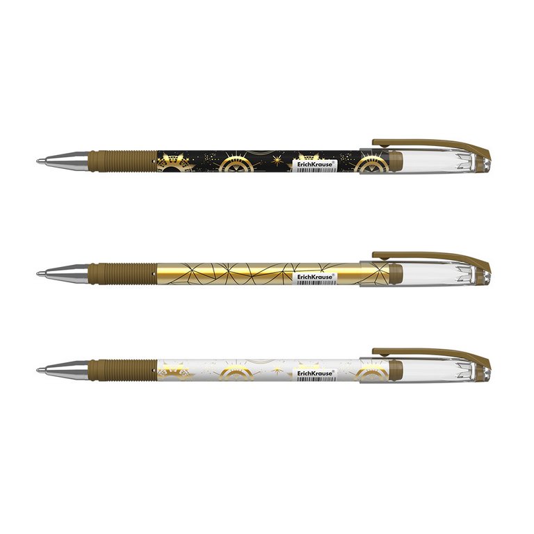 Ручка шариковая с рис. ErichKrause Magic Sky Stick, 0,7мм синяя (линия 0,35мм)