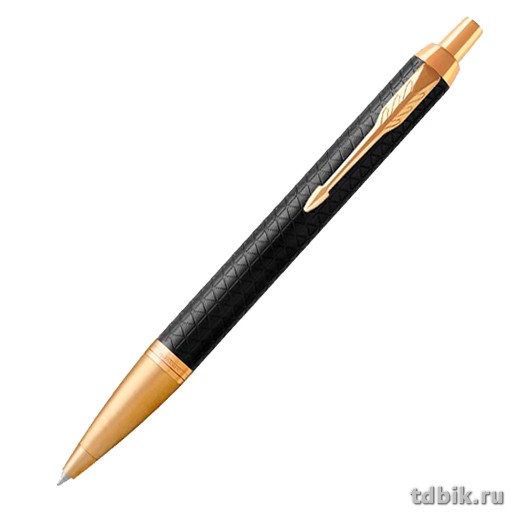 Ручка шариковая Parker IM Premium Metallic Black GT