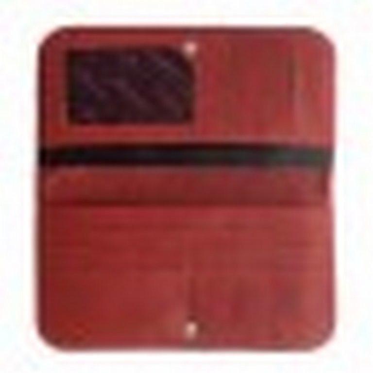 Портмоне D.Morelli женское "Бриенна" большое, нат. кожа,  цвет красный