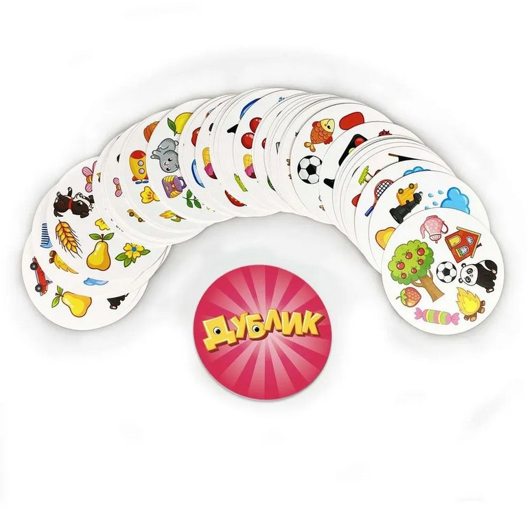 Игра настольная  .4+ с карточками Дублик "Семейный" (2-4 игрока, 60 карточек) Русский стиль