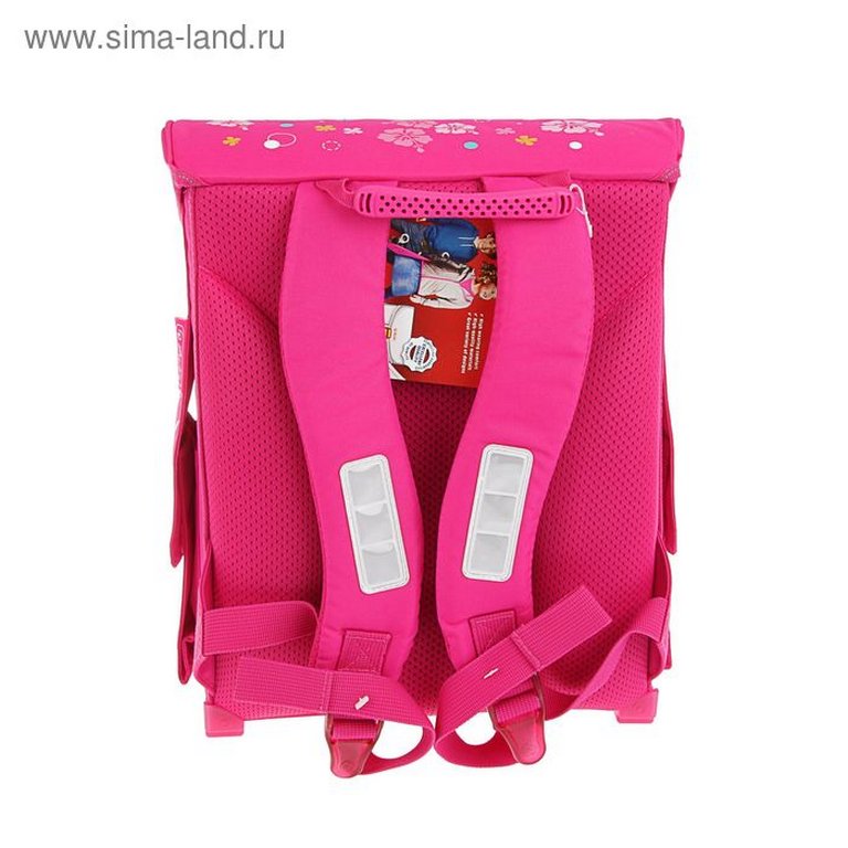 Ранец для девочки Herlitz SMART "Butterfly" 30*38*21см розовый